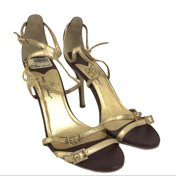 Baby Phat Shoes - Baby Phat Sandal Heel Strappy Open Toe Embellished